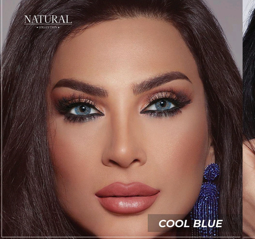 Cool Blue Colour Lens Available With Free Lens Kit