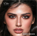 Sandy Brown Colour Lens Available With Free Lens Kit