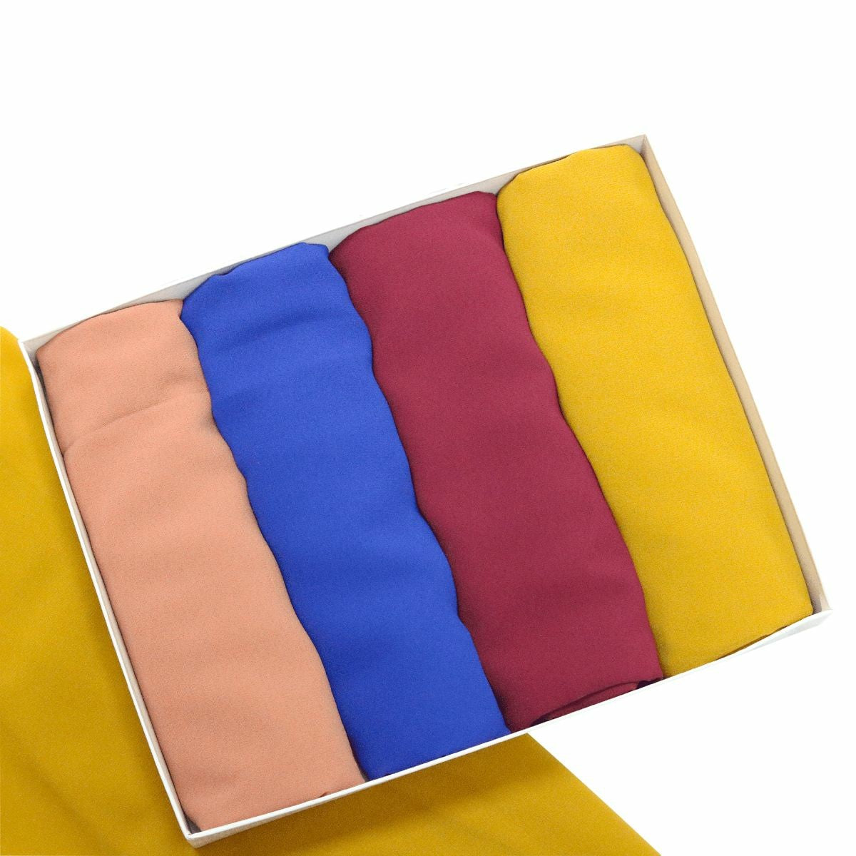 Georgette Hijab Box Of 4 (F)