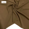 Glittered Georgette – Camel