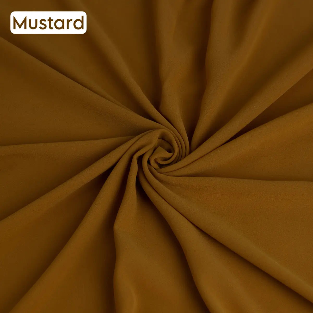 Georgette – Mustard