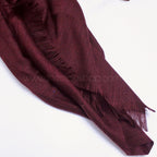 Premium Turkish – Slub Textured (Wider Width) – Plum