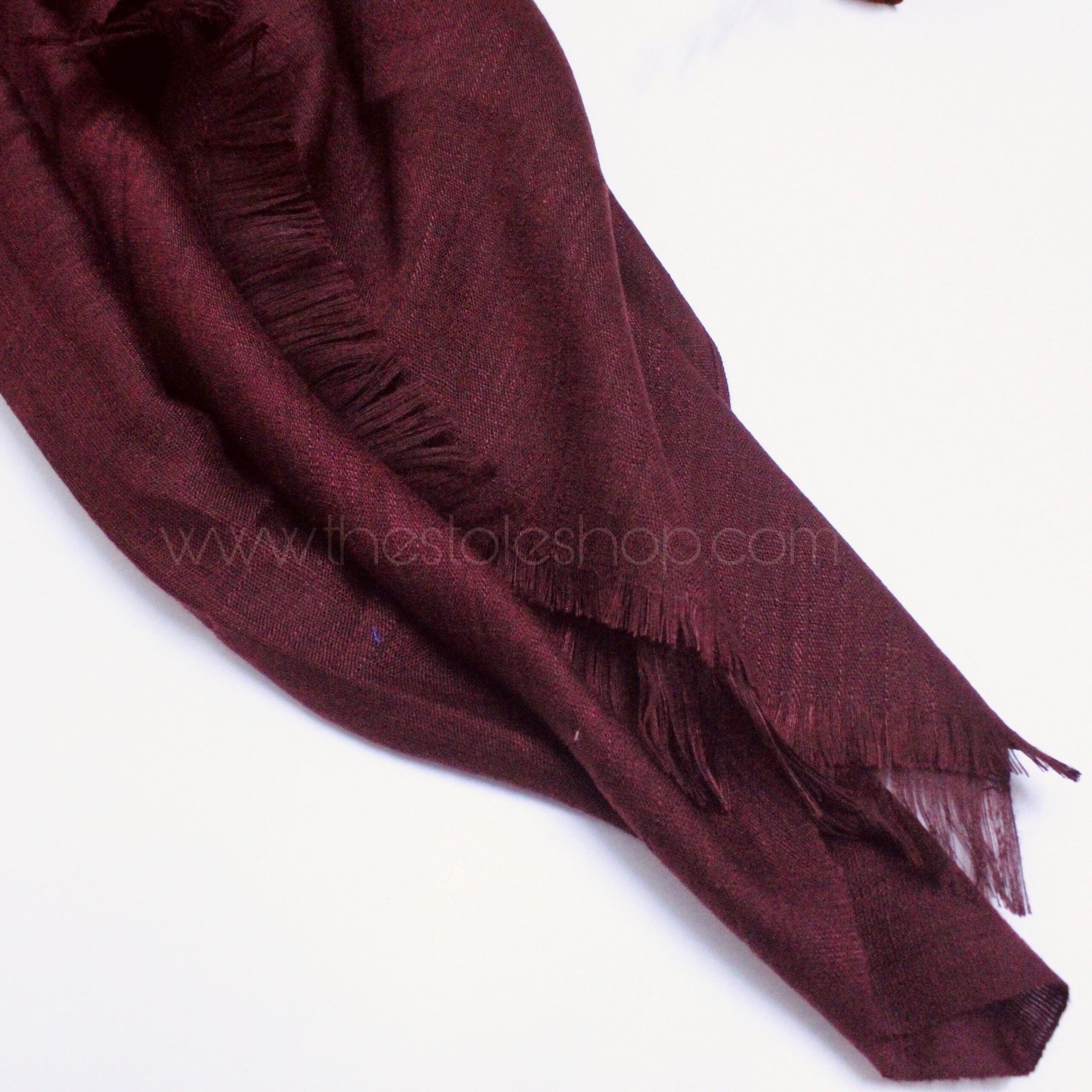 Premium Turkish – Slub Textured (Wider Width) – Plum