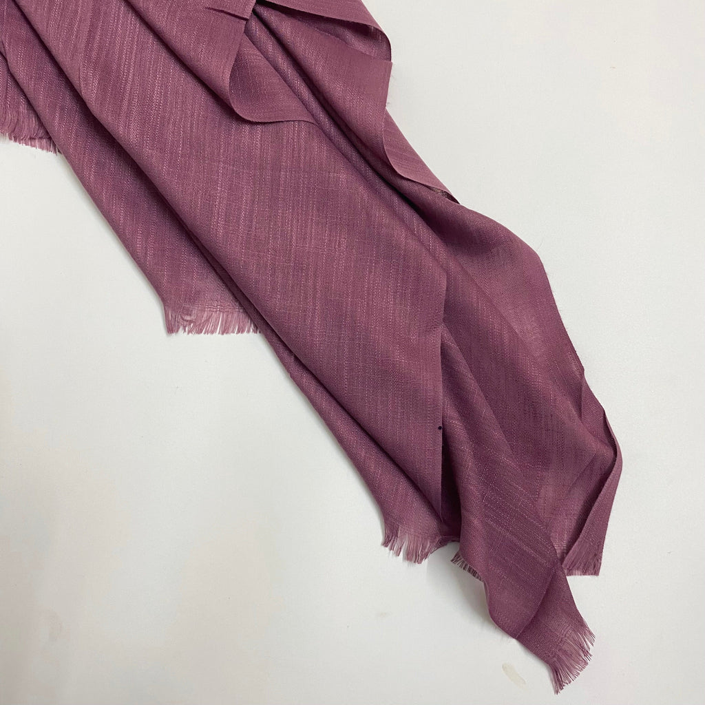 Premium Turkish – Slub Textured (Wider Width) – Boysenberry