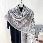 Floral Print Grey-S5