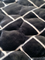 Black Motif Shaded Prayer Mat (Janamaz)