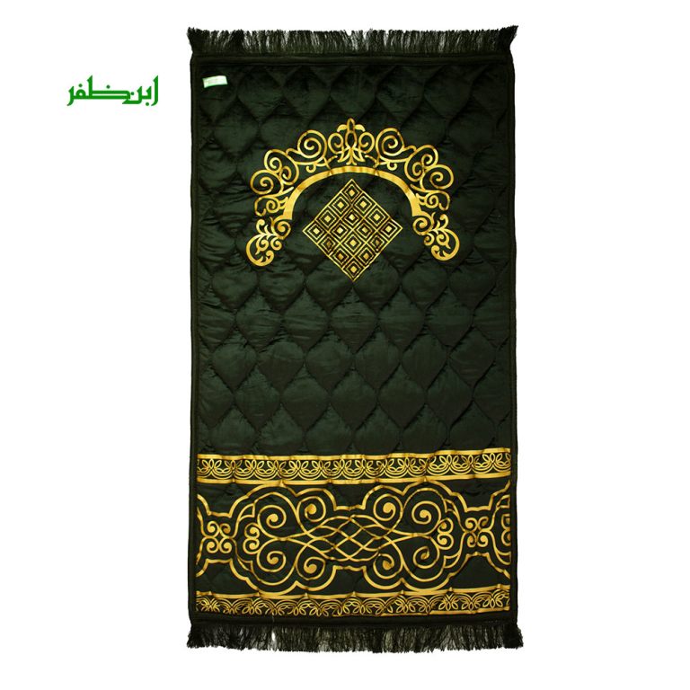 Velvet Foam Quilted Orthopedic Embossed Padded Jai Namaz | Prayer Mat | Janamaz FPM-25