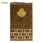 Velvet Foam Quilted Orthopedic Embossed Padded Jai Namaz | Prayer Mat | Janamaz FPM-25