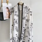 Soft Printed Scarf White-S5