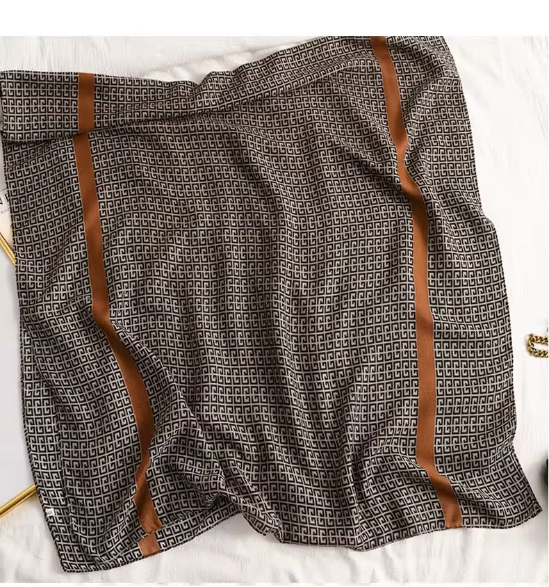 Graphic Viscose Scarf