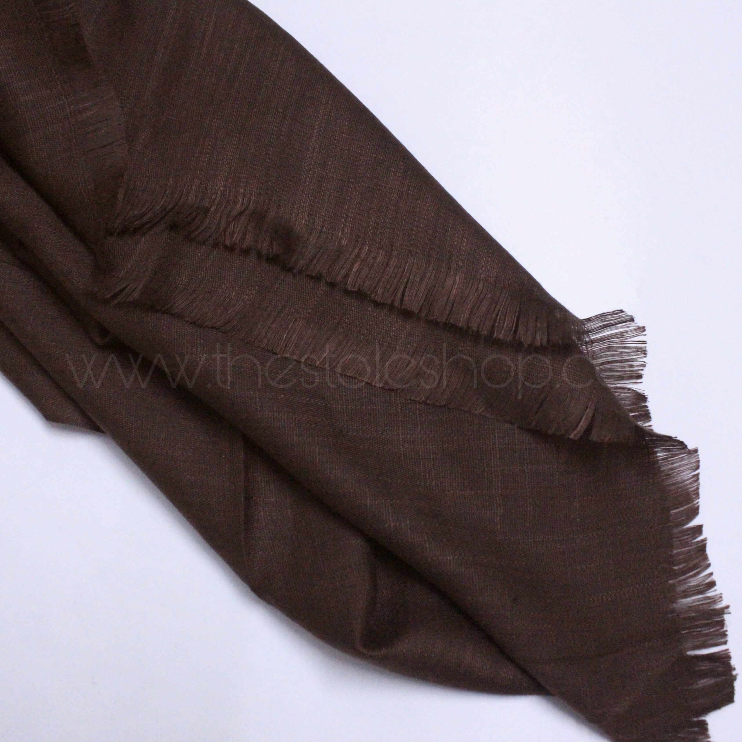 Premium Turkish – Slub Textured (Wider Width) – Chocolate
