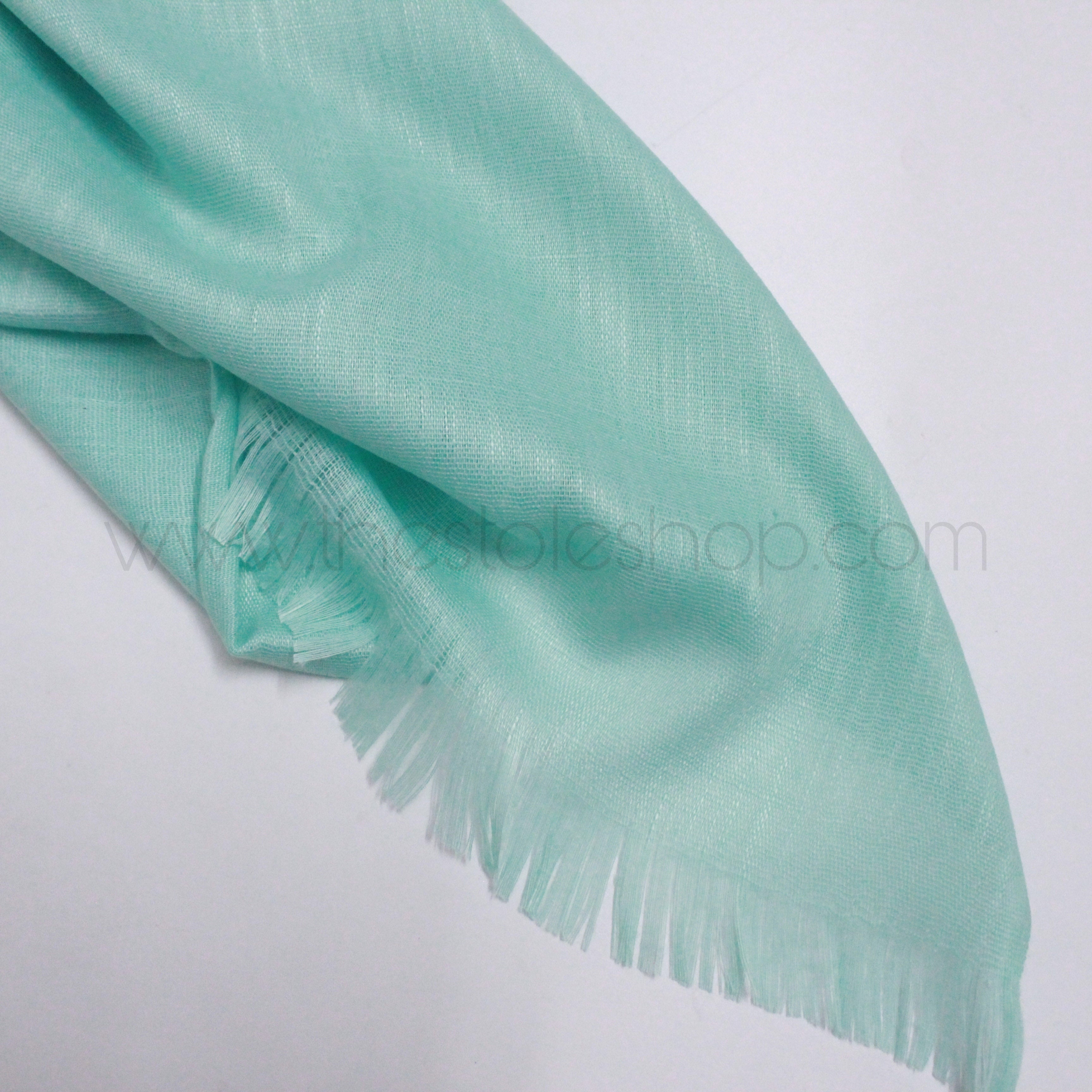 Premium Turkish – Slub Textured (Regular Width) – Celeste