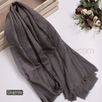 Premium Turkish – Slub Textured (Wider Width) – Graphite