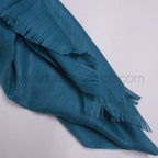 Premium Turkish – Slub Textured (Wider Width) – Peacock