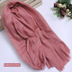 Premium Turkish – Slub Textured (Wider Width) – Ballerina Pink