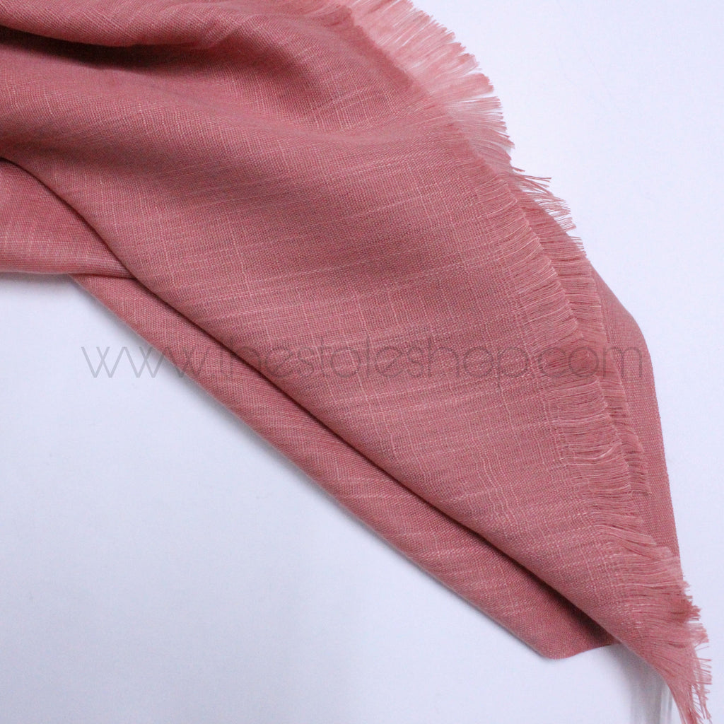 Premium Turkish – Slub Textured (Regular Width) – Ballerina Pink