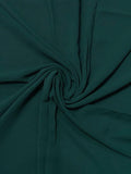 Classic Georgette - Bottle Green