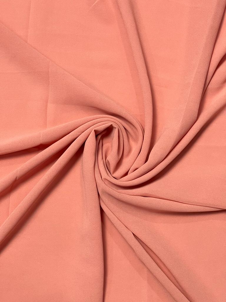 Classic Georgette - Warm Peach