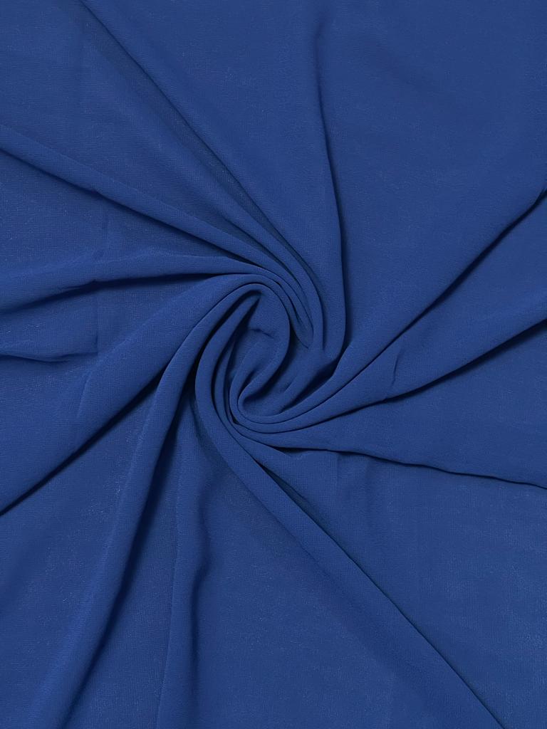 Classic Georgette - Cobalt Blue