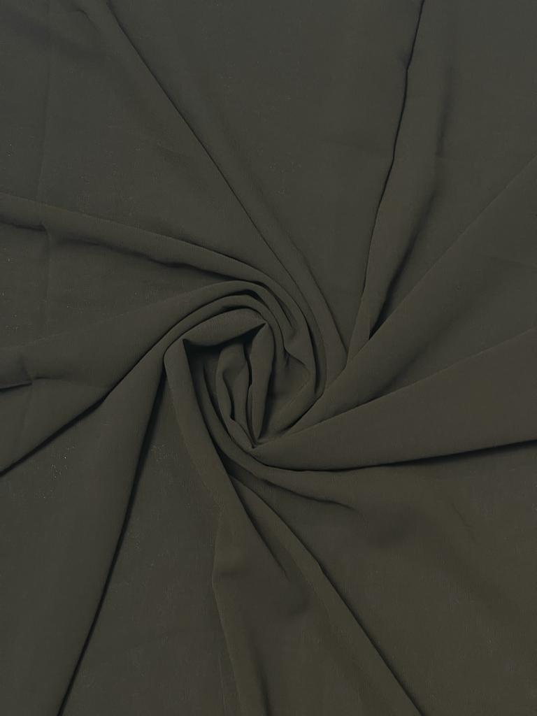 Classic Georgette - Deep Olive