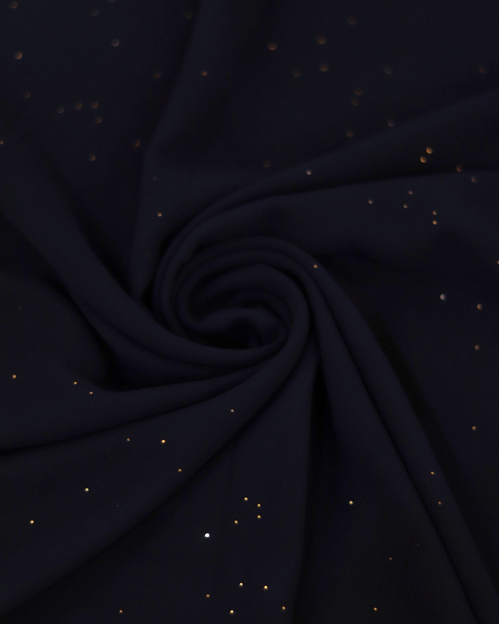 Glitter Georgette - Navy Blue