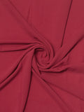 Classic Georgette - Cherry Red
