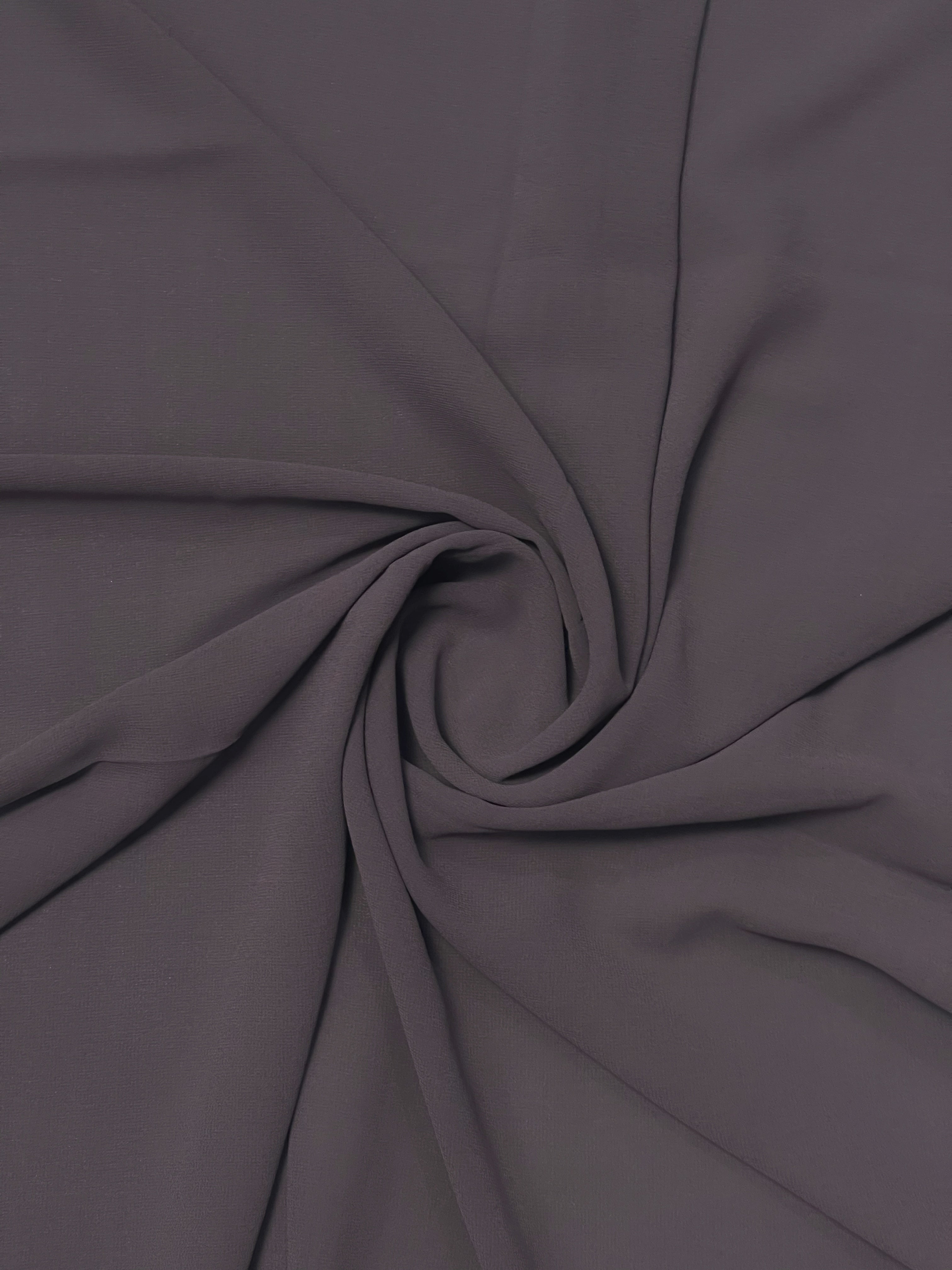 Classic Georgette - Charcoal