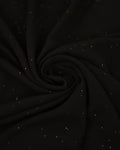 Glitter Georgette - Black