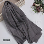 Premium Turkish – Slub Textured (Regular Width) – Graphite